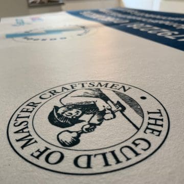 Printed Work Mats craftsmen